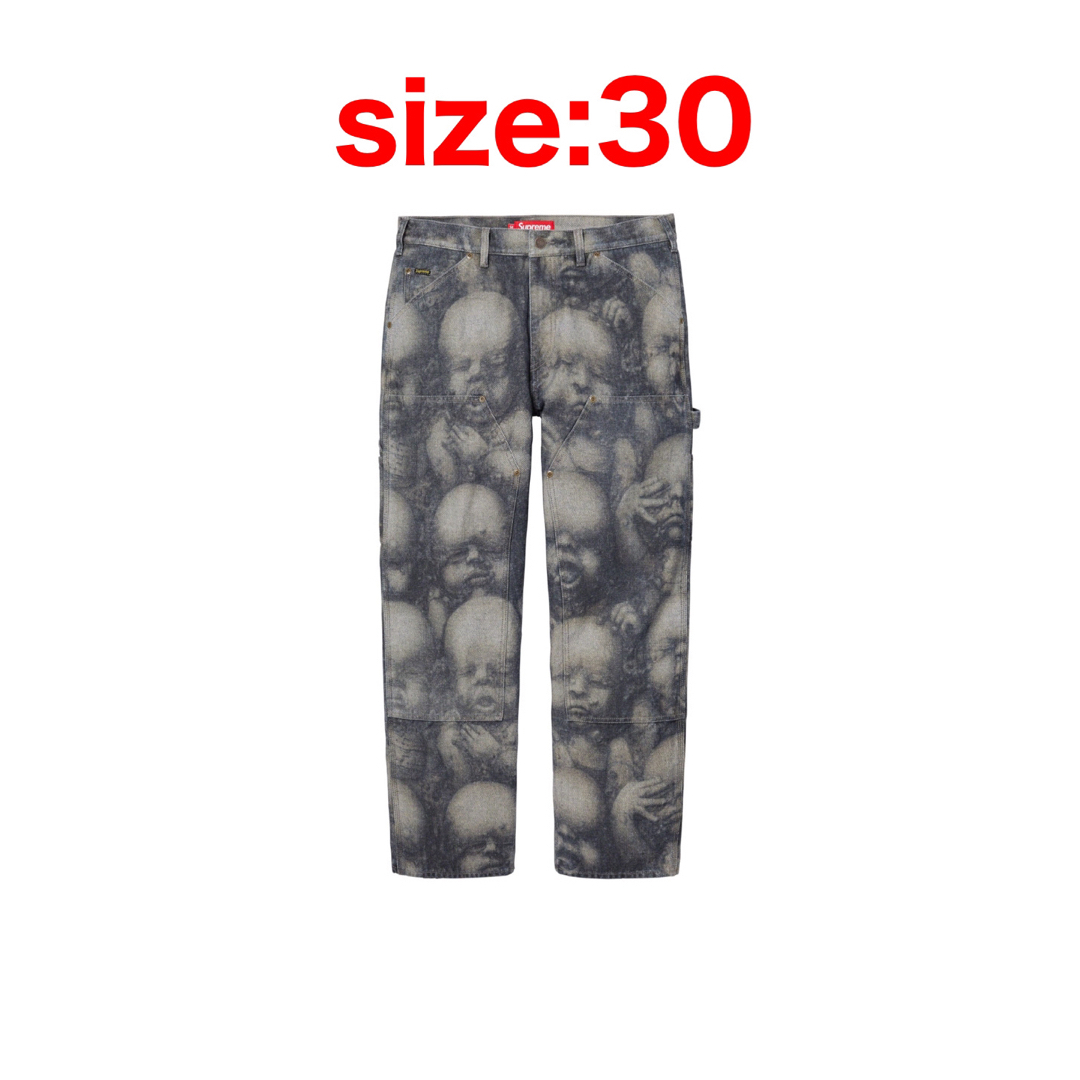 Supreme H.R.Giger Double Knee Jean Multi