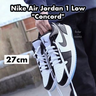 ナイキ(NIKE)の27《新品》NIKE エアジョーダン 1 LOW コンコルド パンダ(スニーカー)