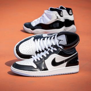 27《新品》NIKE エアジョーダン 1 LOW コンコルド パンダ