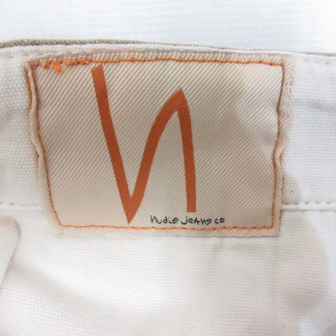 Nudie Jeans(ヌーディジーンズ)のヌーディージーンズ チノパン コットン パンツ W30 ベージュ ボタンフライ メンズのパンツ(チノパン)の商品写真