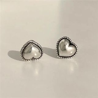 アメリヴィンテージ(Ameri VINTAGE)の【新品】profound heart pierce / silver(ピアス)