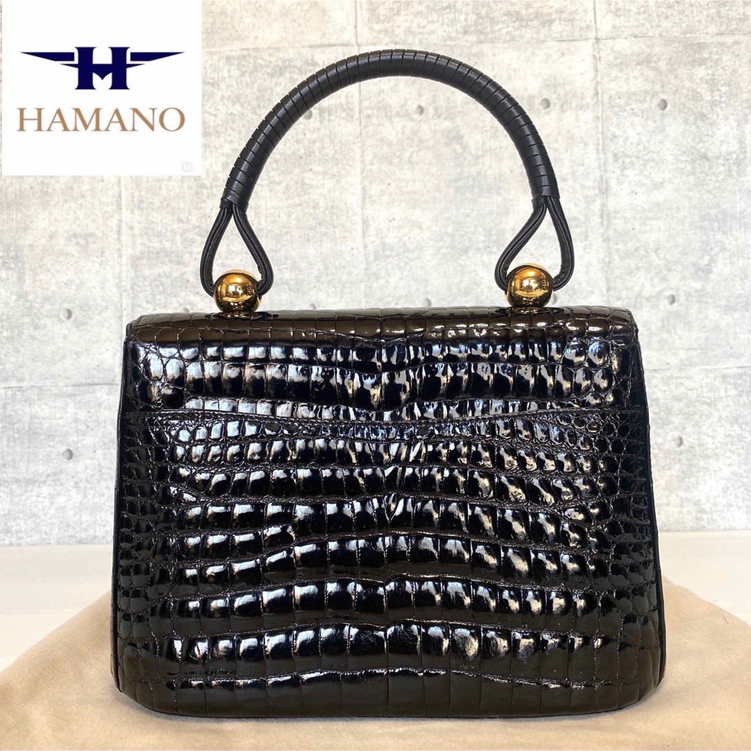濱野皮革工藝/HAMANO - 【美品】HAMANO ロイヤルモデル 黒