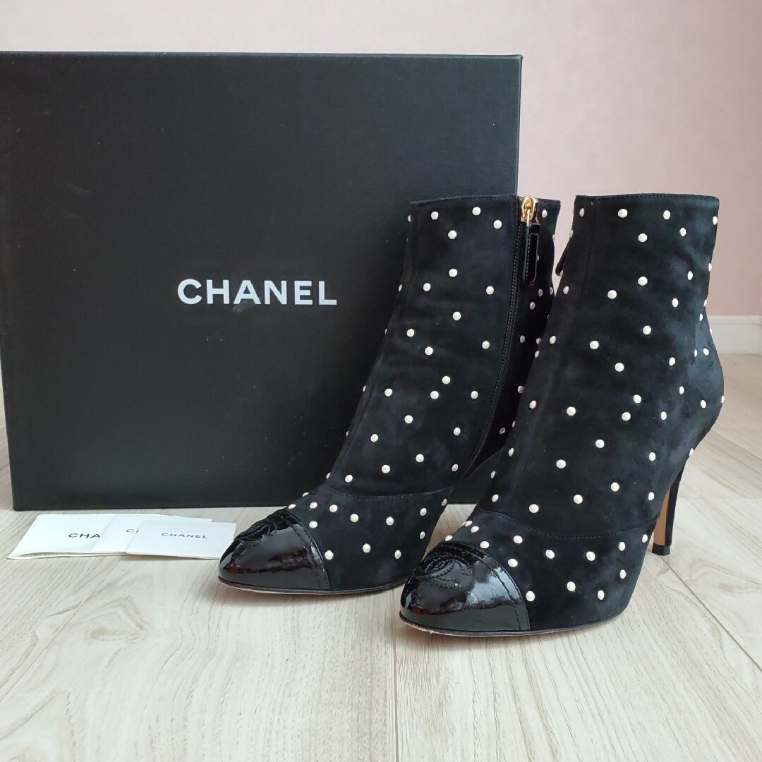 CHANEL ショートブーツ ♡-