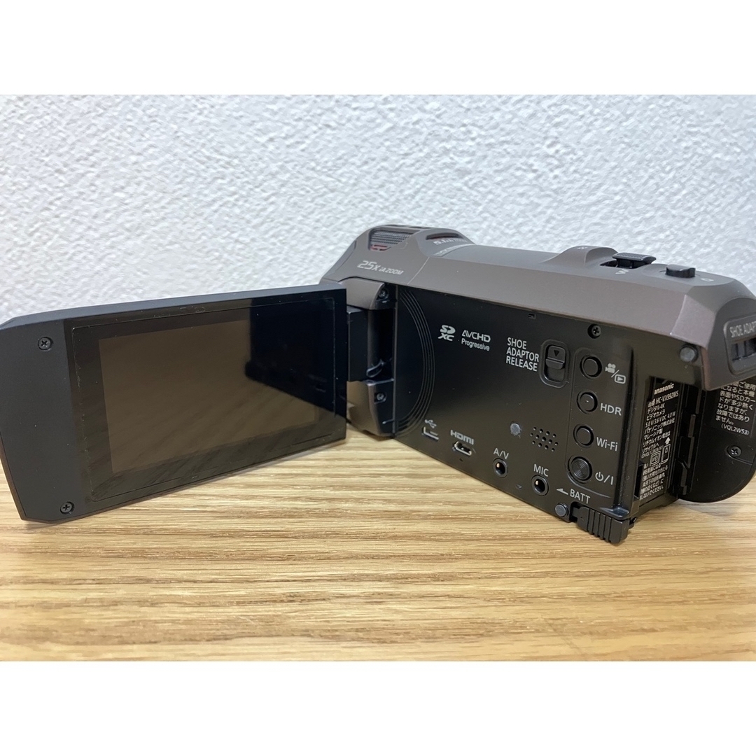 Panasonic(パナソニック)の【展示極美品】 HC-VX992MS 4Kビデオカメラ スマホ/家電/カメラのカメラ(ビデオカメラ)の商品写真