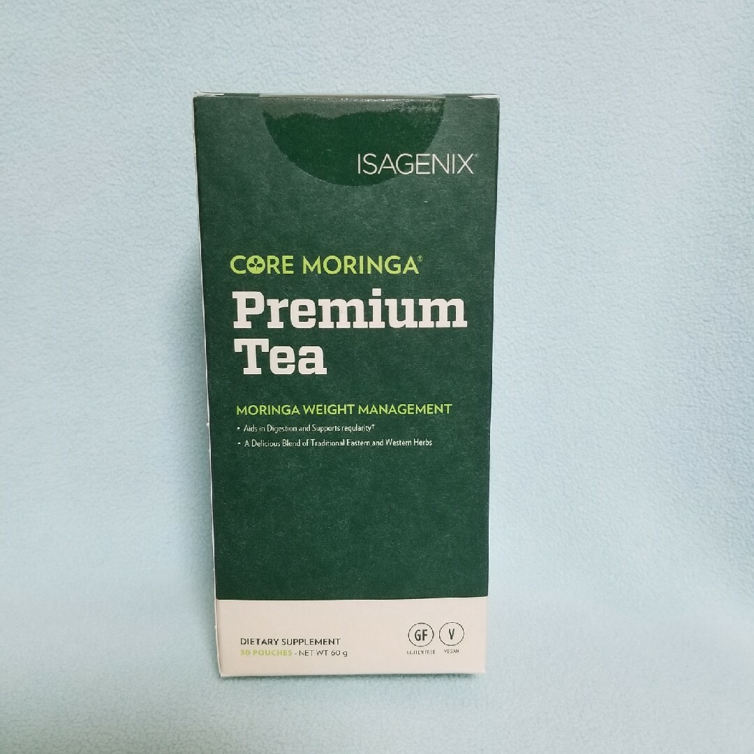 新品☆ISAGENIXプレミアムティ―1箱(30パック入)Zija☆モリンガその他