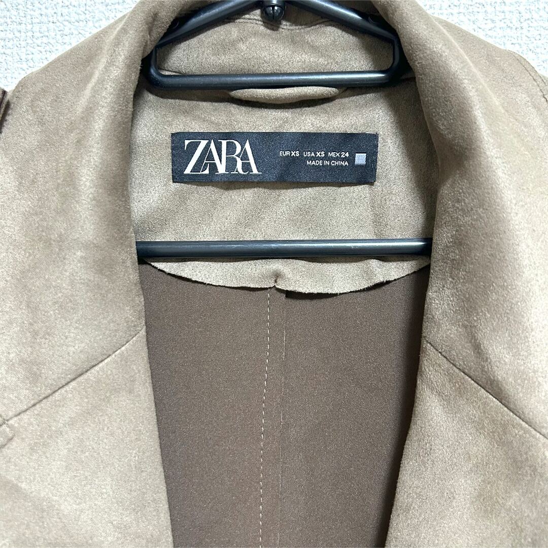 ZARA(ザラ)のZARA ロングジレ レディースのトップス(ベスト/ジレ)の商品写真
