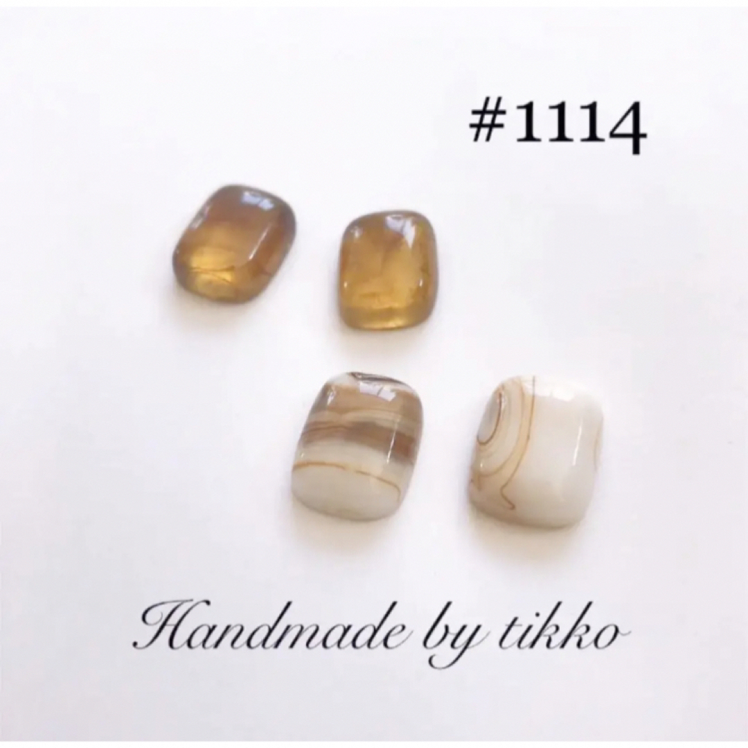 ハンドメイドピアス #1114 シンプルピアス 2点セットの通販 by tikko's ...