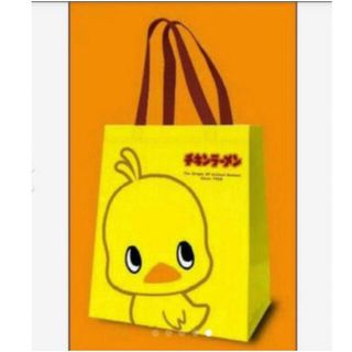 ニッシンショクヒン(日清食品)の新品未使用　ひよこちゃんオリジナルエコバッ チキンラーメン エコバッグ 不織布(ノベルティグッズ)