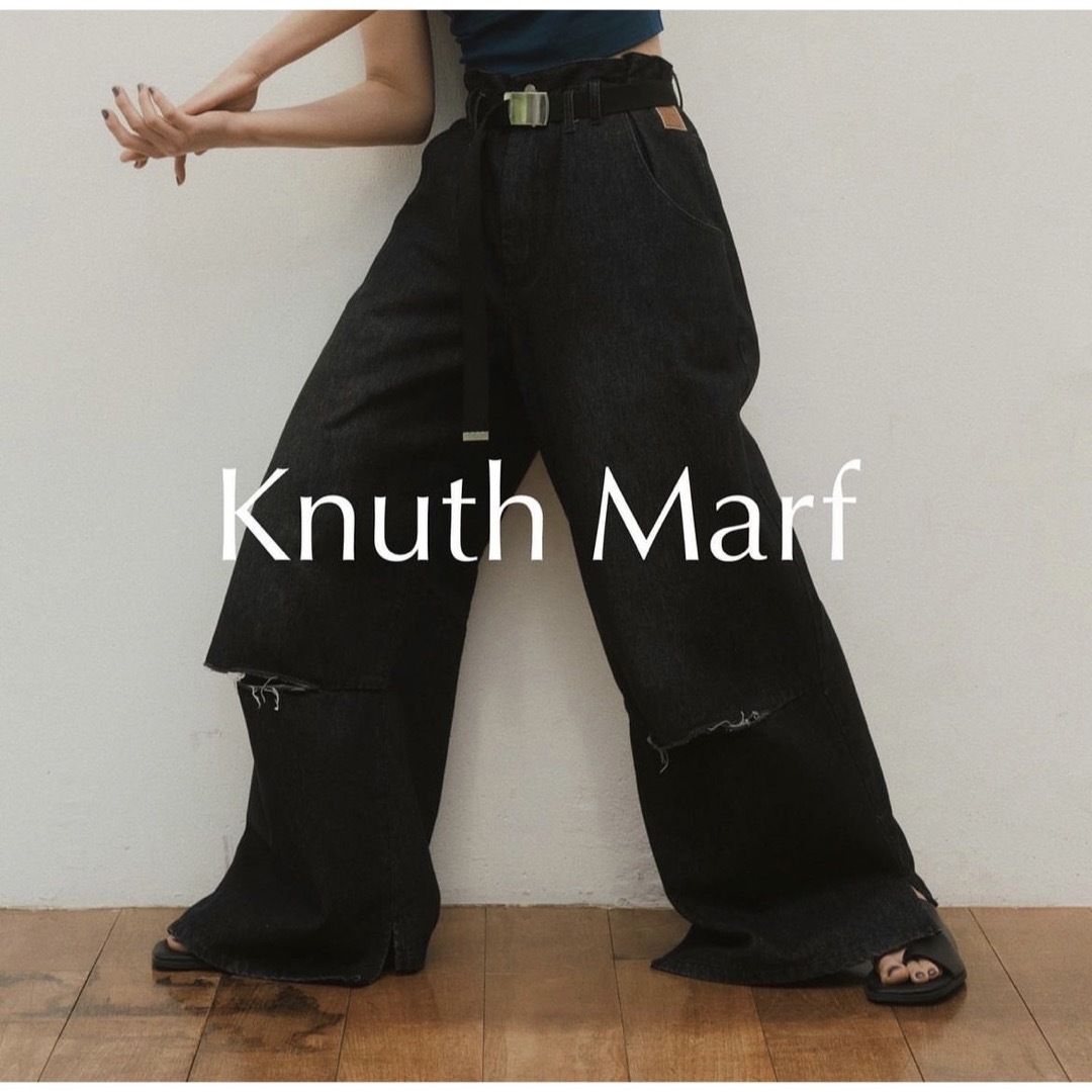 knuthMarf  untrimmed denim セットアップ