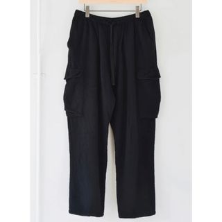 COMOLI - 未使用 COMOLI 23AW 製品染 ドローストリングパンツ 2 黒の