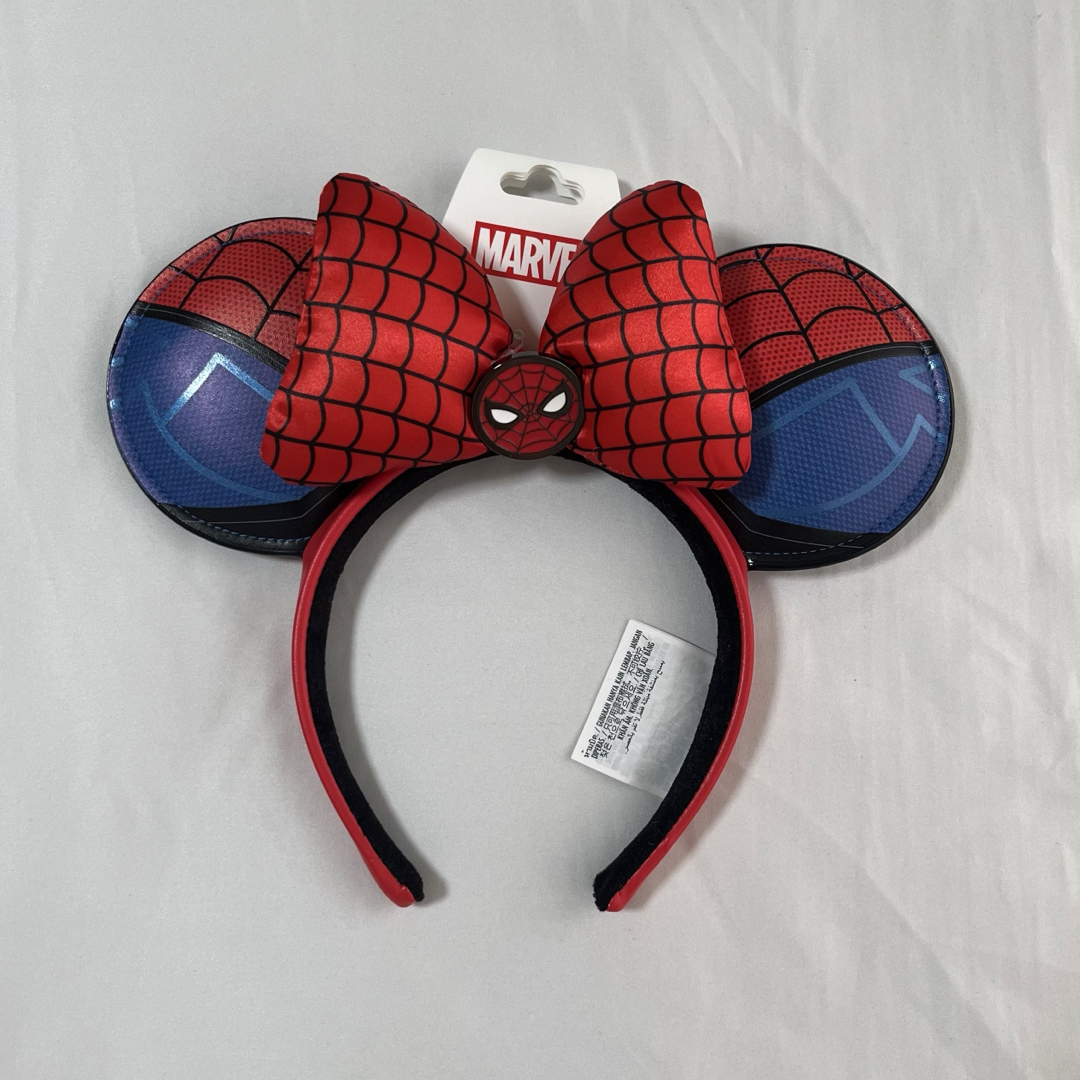 香港ディズニー正規品　スパイダーマン　カチューシャ