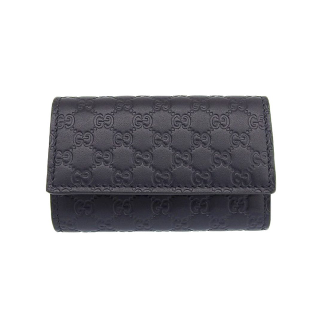 新品・未使用 GUCCI グッチ マイクロ グッチシマ レザー キーケース 新品・未使用 GUCCI グッチ マイクロ グッチシマ レザー キーケース