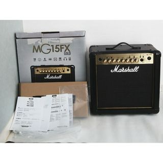 マーシャル(Marshall)の送料込み 美品 最新モデル  Marshall MG15FX ゴールド(ギターアンプ)