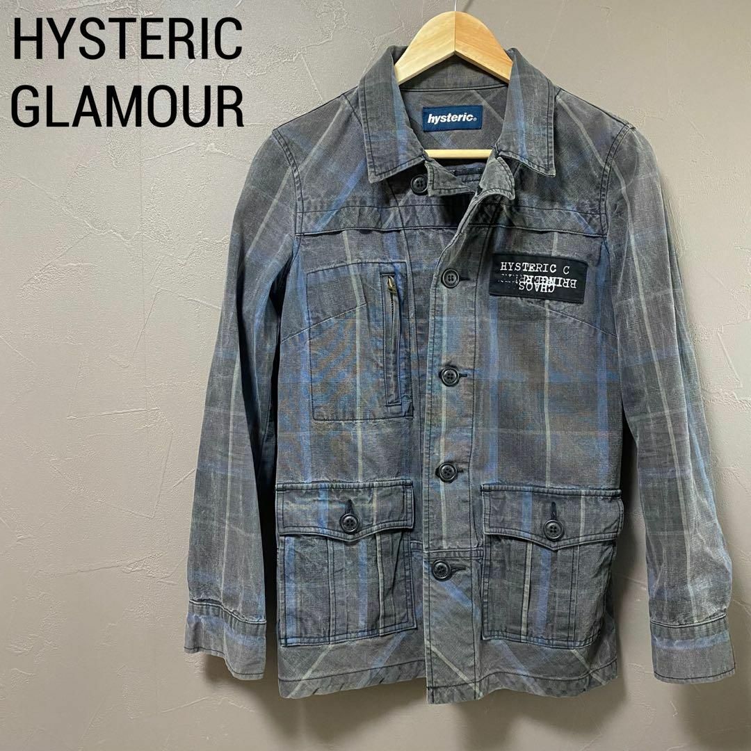 ✨先着1点限り✨HYSTERIC GLAMOUR ジャケット チェック グレー | フリマアプリ ラクマ