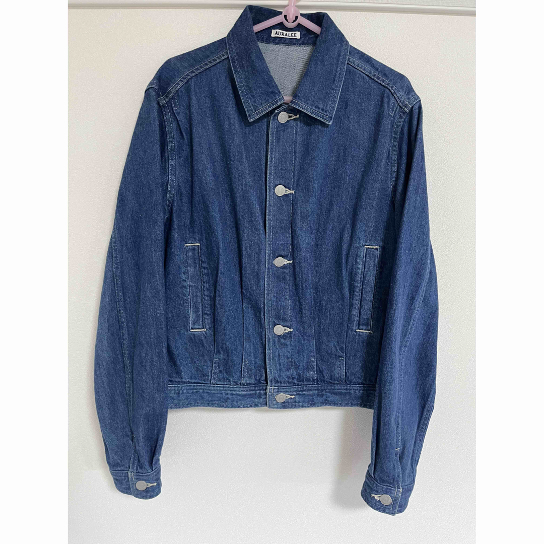 AURALEE Selvedge Light Denim Blouson