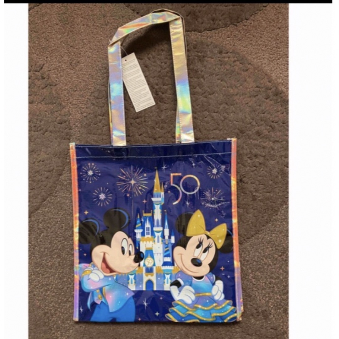 Disney - 新品 WDW 50周年限定 ショッピングバッグの通販 by さくさく