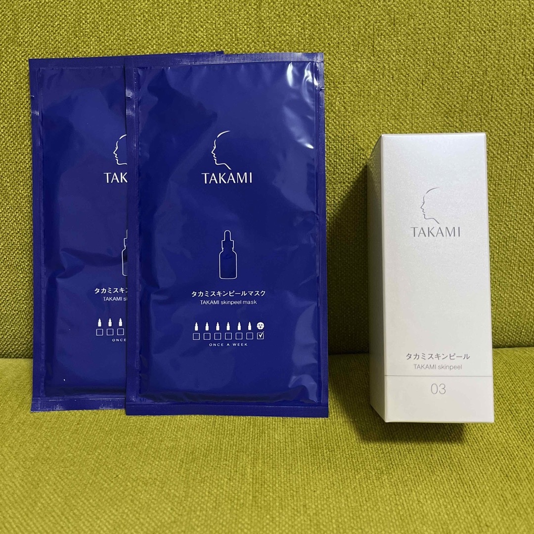 タカミスキンピール　角質美容液　30ml   タカミスキンピールマスク　2包