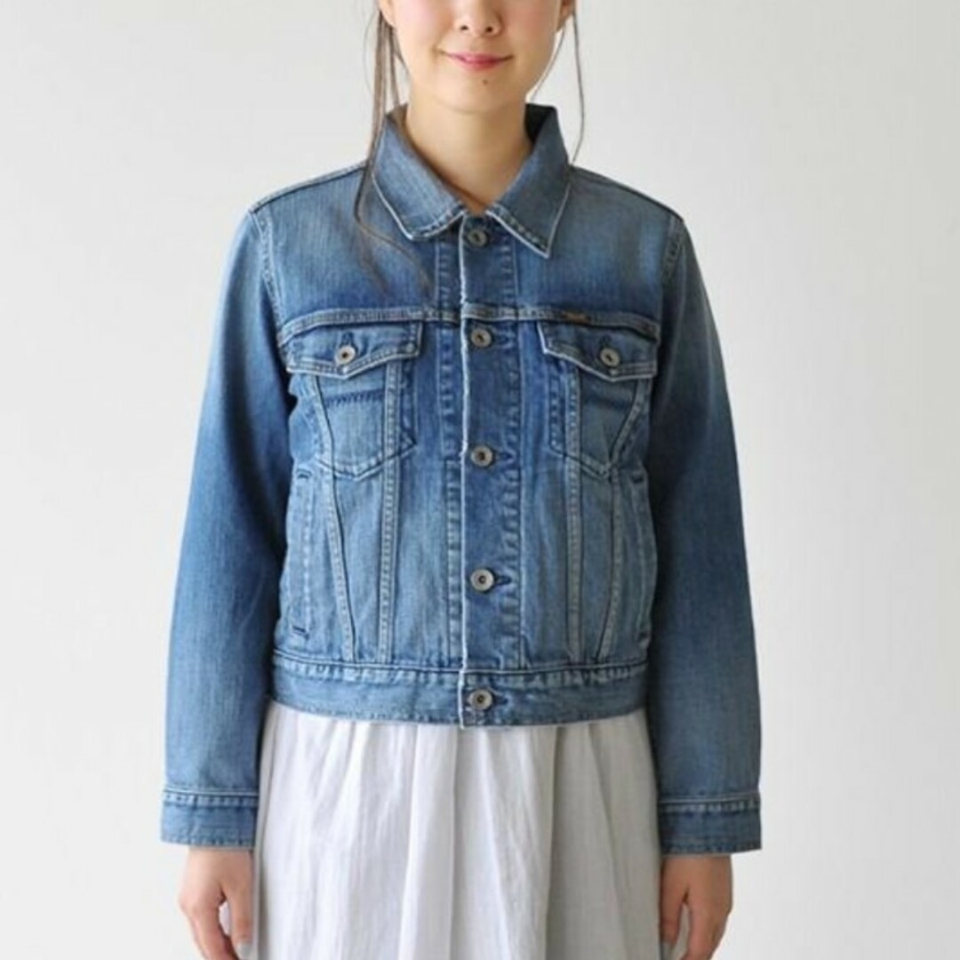 YANUK ヤヌーク ADELE Boxy Jean Jacket Gジャン-