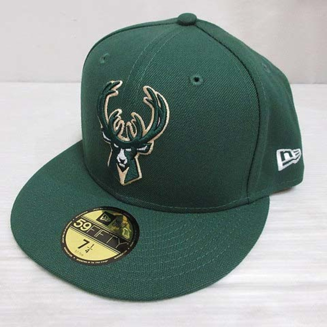 ニューエラ 59FIFTY NBA ミルウォーキー バックス キャップ 帽子