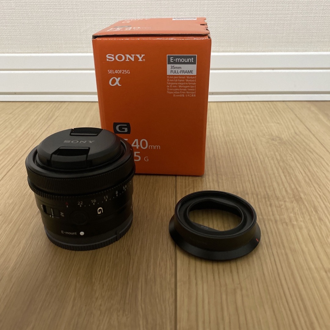 【特価】FE 40mm F2.5 G SEL40F25GSONY