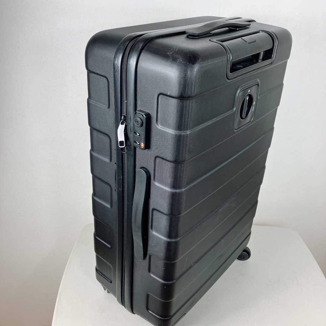 希少 無印良品 キャリーケース 60L G3S-105 ブラック スーツケース-