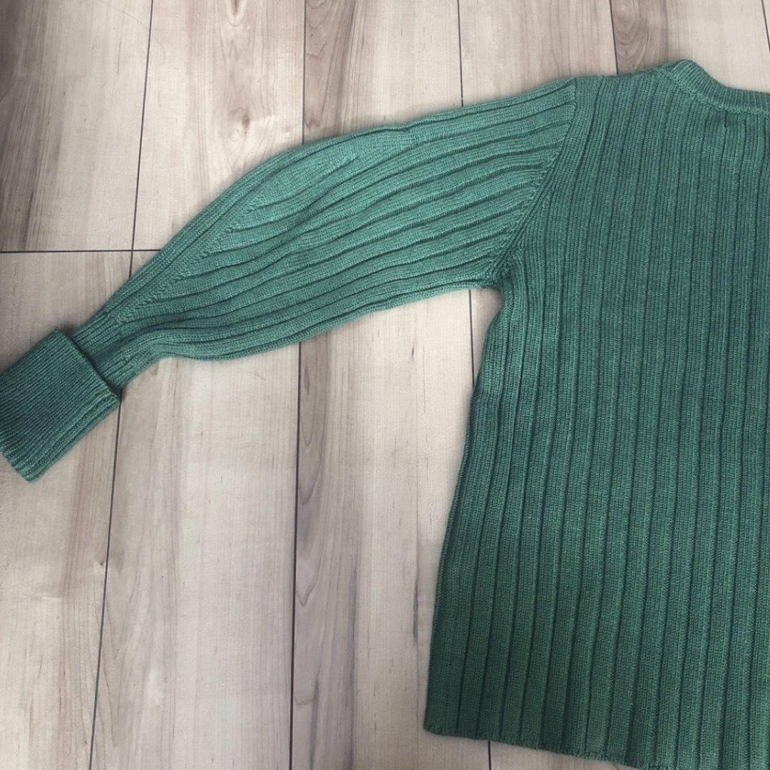 CLANE(クラネ)のCLANE クラネ SOLID SLEEVE KNIT TOPS ニット レディースのトップス(ニット/セーター)の商品写真