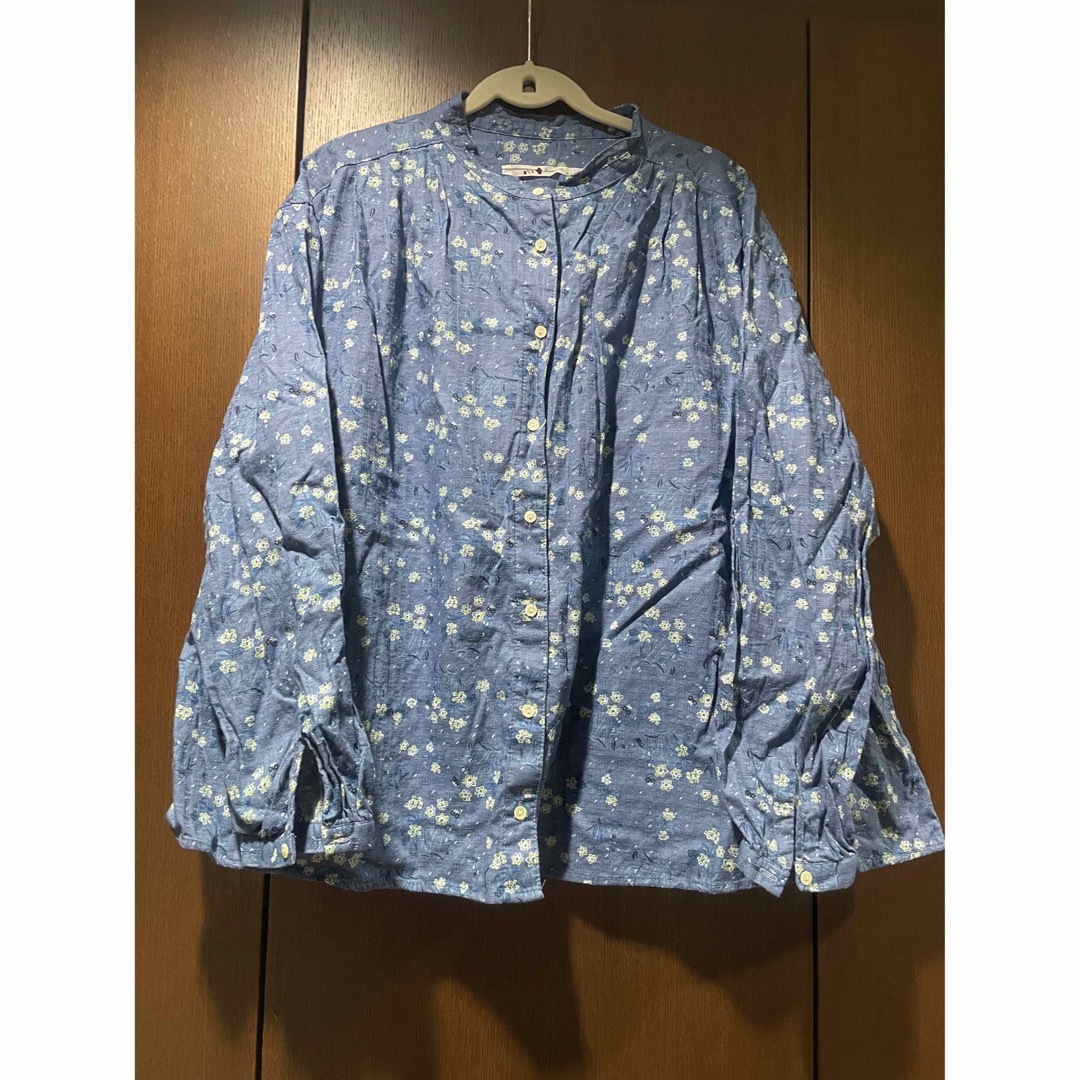 ☆美品☆chambre de charme 花柄ブラウス