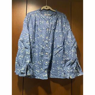 シャンブルドゥシャーム(chambre de charme)の☆美品☆chambre de charme 花柄ブラウス(シャツ/ブラウス(長袖/七分))