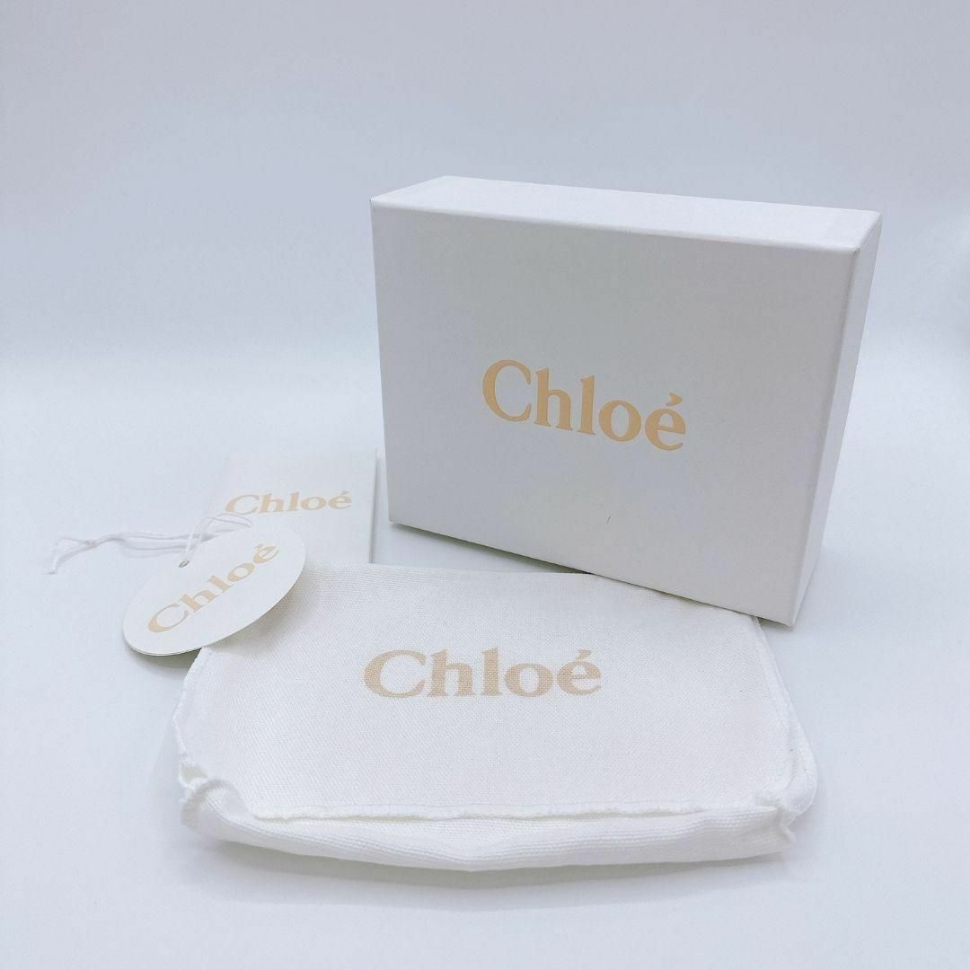 Chloe  クロエ 二つ折り財布 CHC19SP066A884D4 箱・保存袋