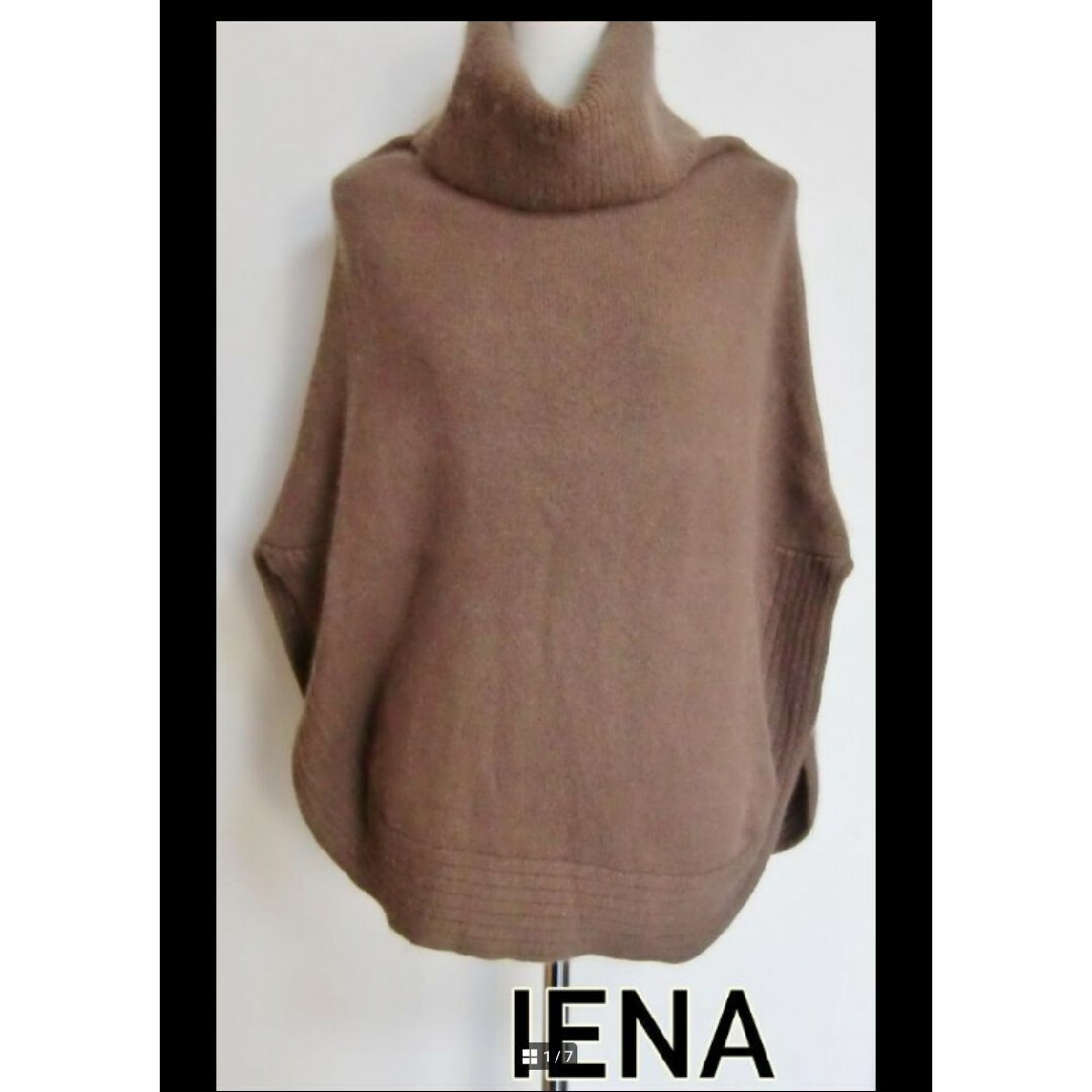 IENA(イエナ)のIENA　ニットポンチョ レディースのジャケット/アウター(ポンチョ)の商品写真