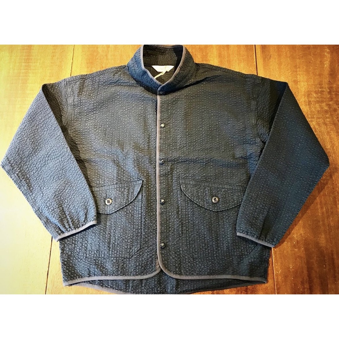 TENDERLOIN SEERSUCKER STAND COLLAR JKT