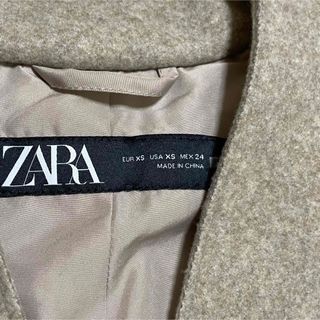 【ZARA】ロングソフトベスト　XS