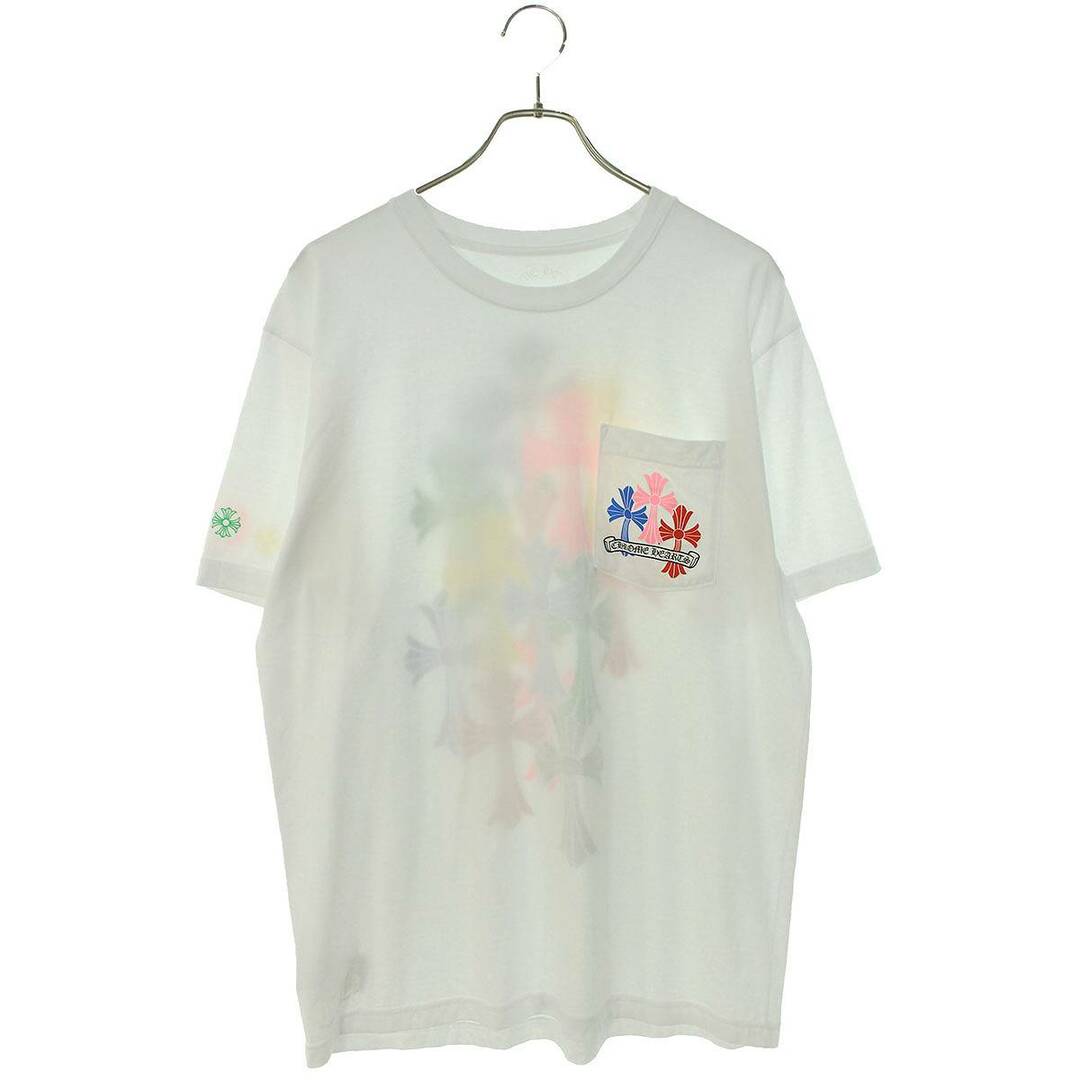 クロムハーツ  MLTCOL CEM CRS T-SHRT マルチセメタリークロスプリントTシャツ メンズ L