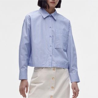 ザラ ストライプシャツ シャツ/ブラウス(レディース/長袖)の通販 700点