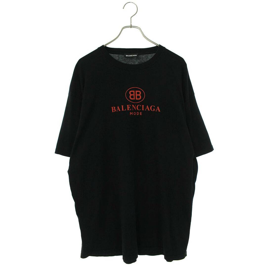 バレンシアガ  508203 TYK23 BBロゴプリントTシャツ メンズ M