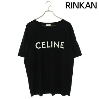 CELINE (セリーヌ) 22AW ルーズフィット ロゴプリント半袖Tシャツ