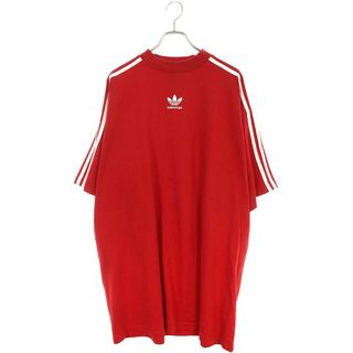 バレンシアガ(Balenciaga)のバレンシアガ ×アディダス adidas  23SS  739101 TNVA6 ダブルネームTシャツ メンズ 4(Tシャツ/カットソー(半袖/袖なし))