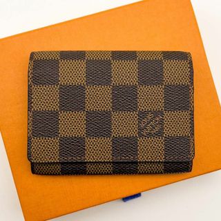 ルイヴィトン(LOUIS VUITTON)の限定セール【極美品】ルイヴィトン　アンヴェロップカルトドゥヴィジット　ダミエ(名刺入れ/定期入れ)