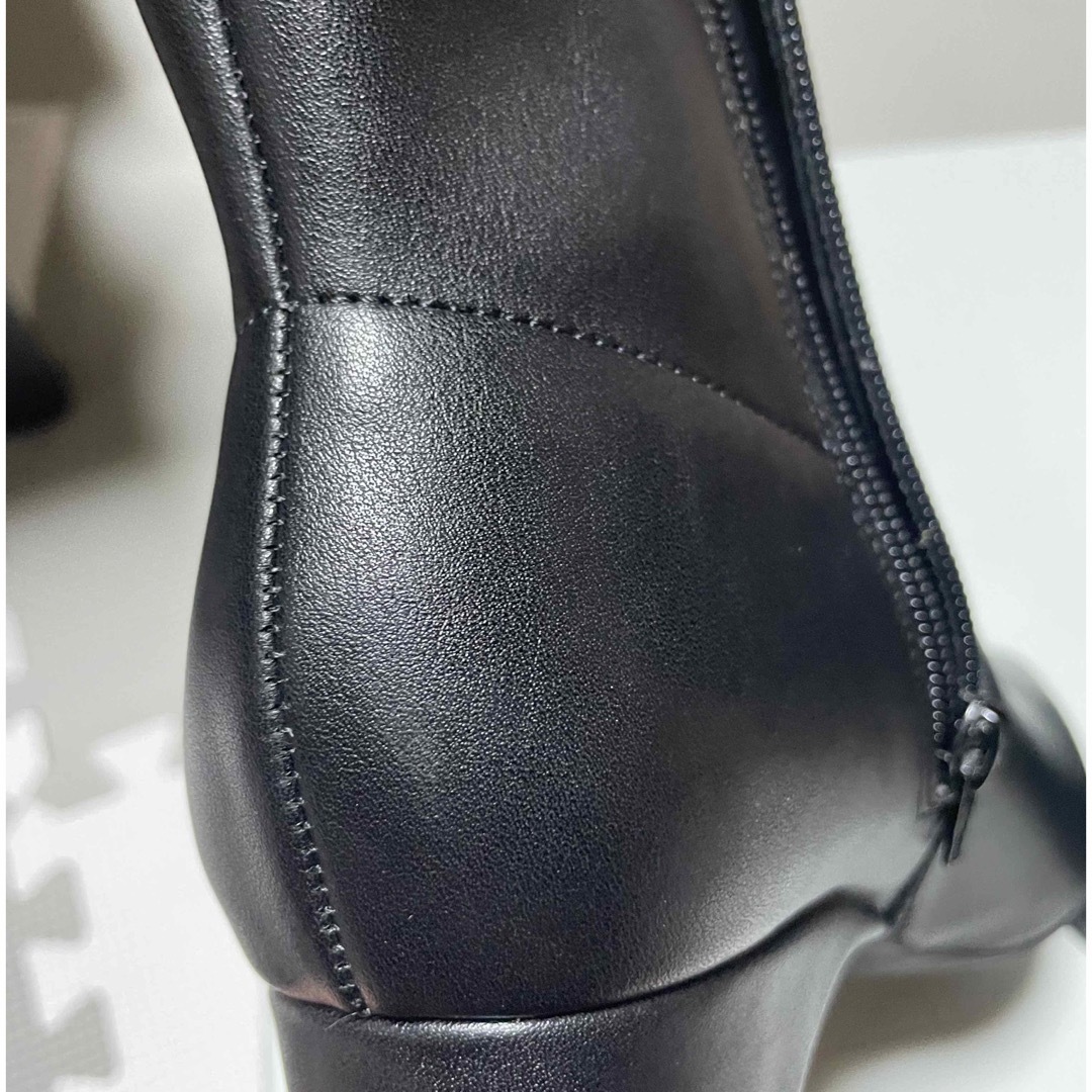 CLANE(クラネ)のSTYLE MIXER カーブヒールミドルブーツ レディースの靴/シューズ(ブーツ)の商品写真