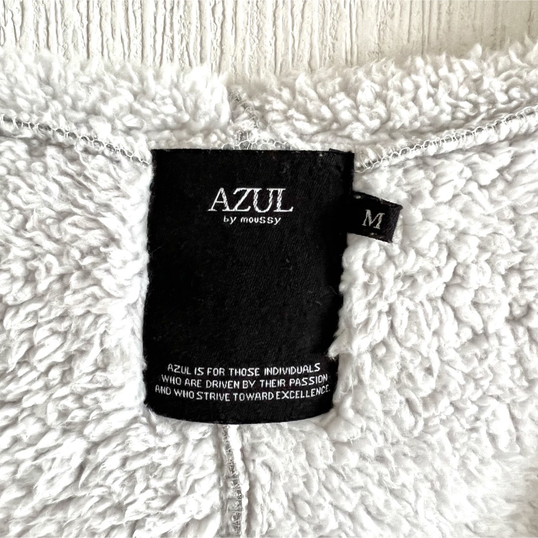 AZUL by moussy(アズールバイマウジー)のAZUL by moussy ボンディングボアチェスターコート レディースのジャケット/アウター(ロングコート)の商品写真