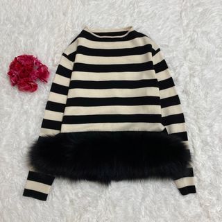 美品✨チェスティ　ミスアドラ♡フォックスファー付きニット　2way フリー