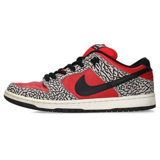 ナイキ(NIKE)のナイキ ×シュプリーム SUPREME  12SS  DUNK LOW PREMIUM SB 313170-600 ダンクロープレミアムスニーカー メンズ 28cm(スニーカー)