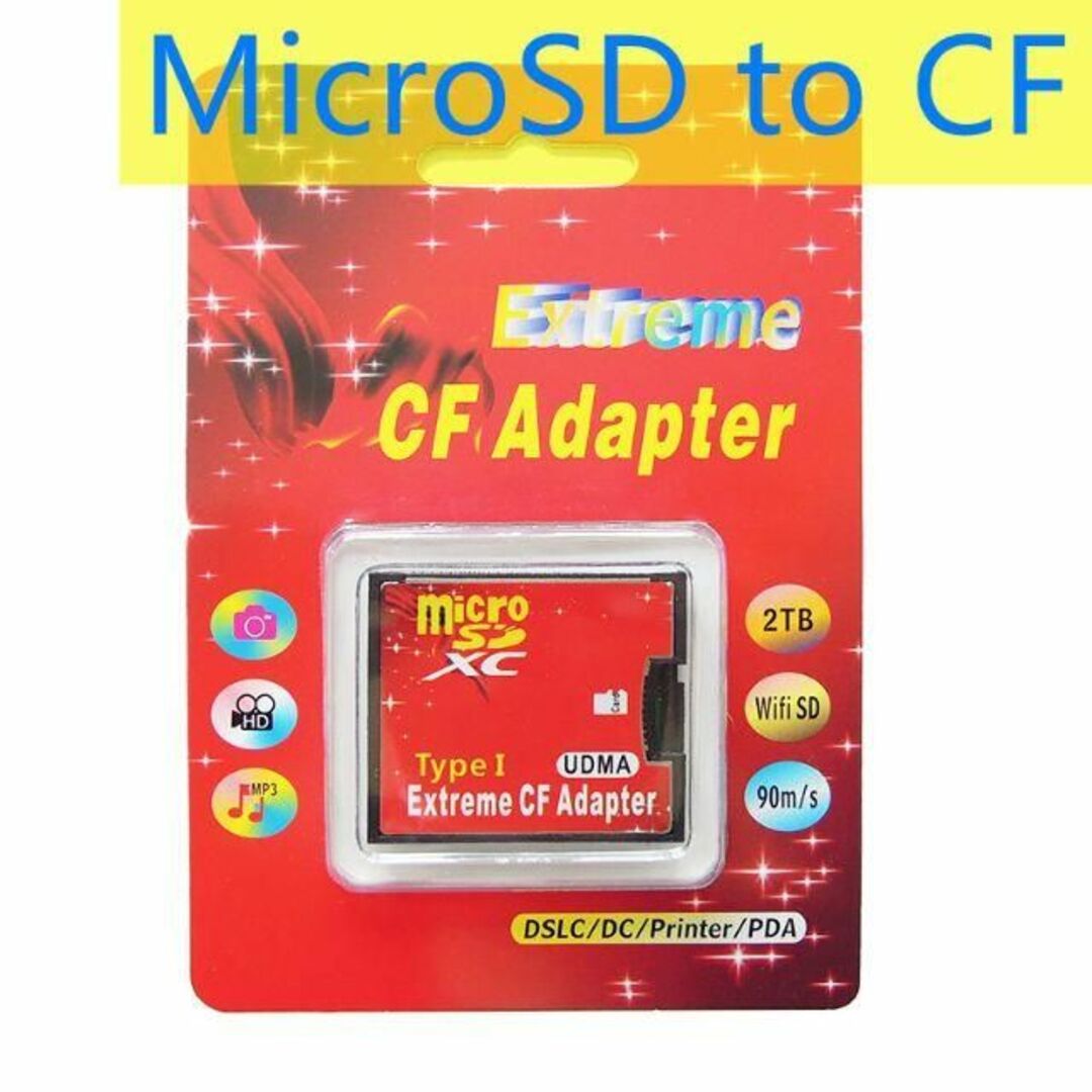 C003 CFカードアダプター　MicroSD対応