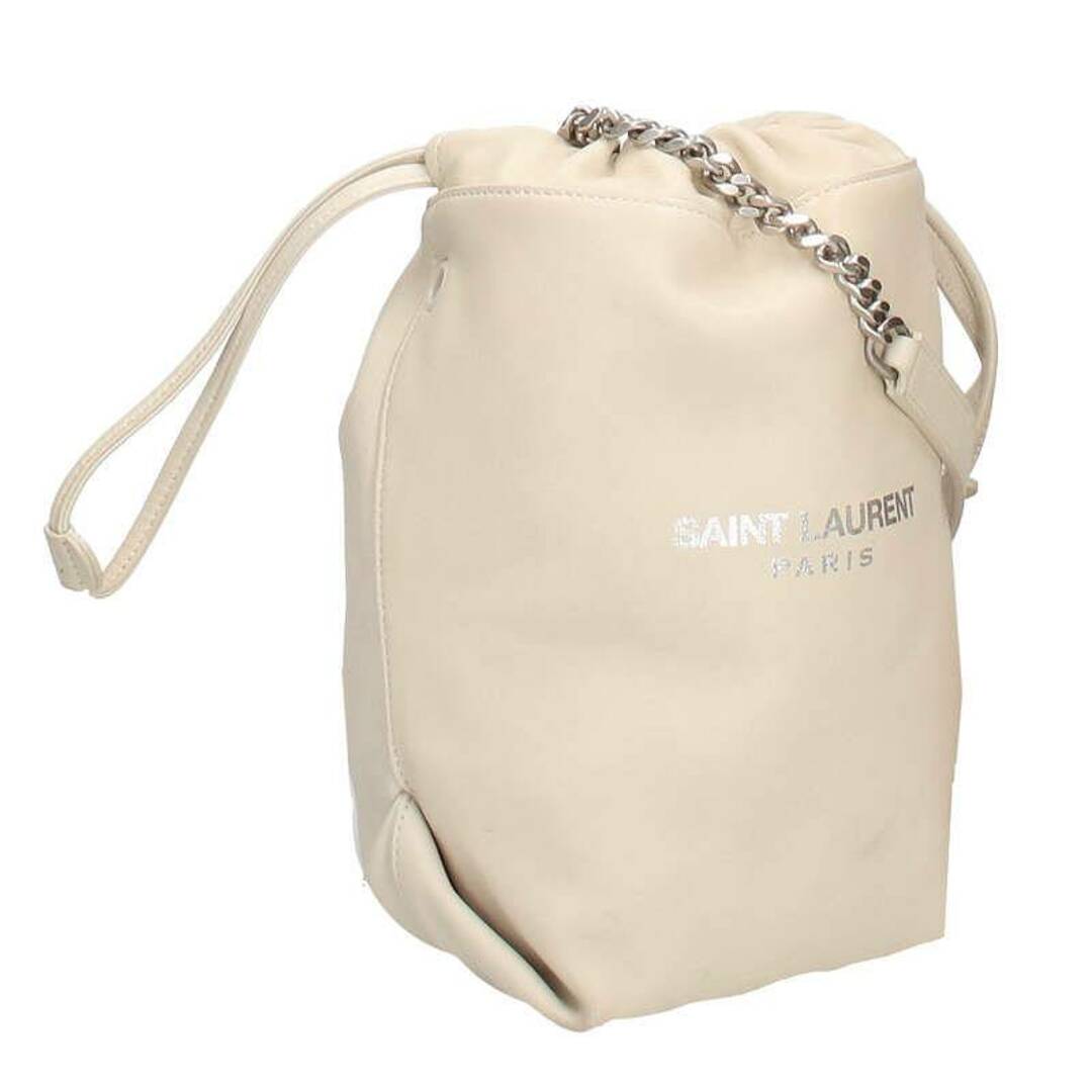 Saint Laurent - サンローランパリ テディ 583328 1119 ポーチ付き