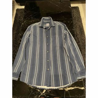 ザラ(ZARA)のZARA メンズ　ストライプデニムシャツ　試着のみ(シャツ)