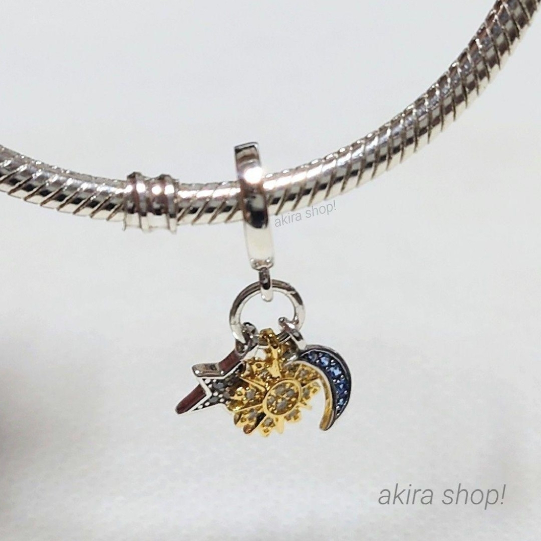 ♡Pandora セレスティアル トリプル ダングル チャーム♪ レディースのアクセサリー(チャーム)の商品写真