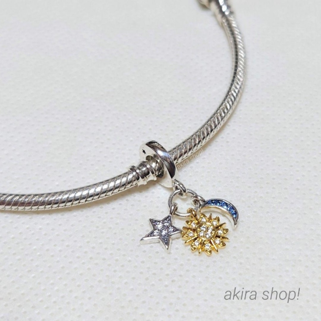 ♡Pandora セレスティアル トリプル ダングル チャーム♪ レディースのアクセサリー(チャーム)の商品写真