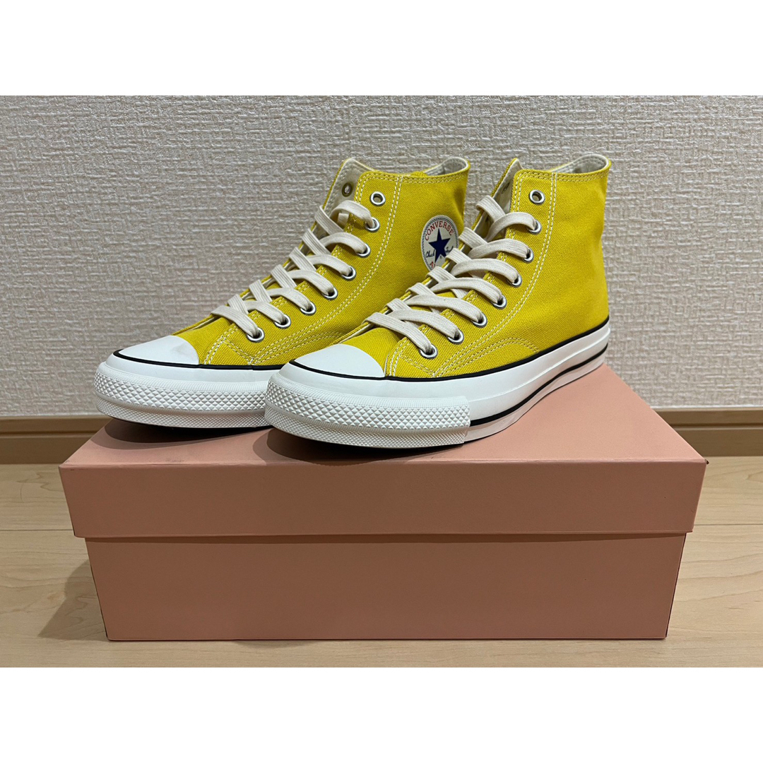 CONVERSE(コンバース)の28.0cm マスタード　Addict CHUCK TAYLOR HI 黄色 メンズの靴/シューズ(スニーカー)の商品写真