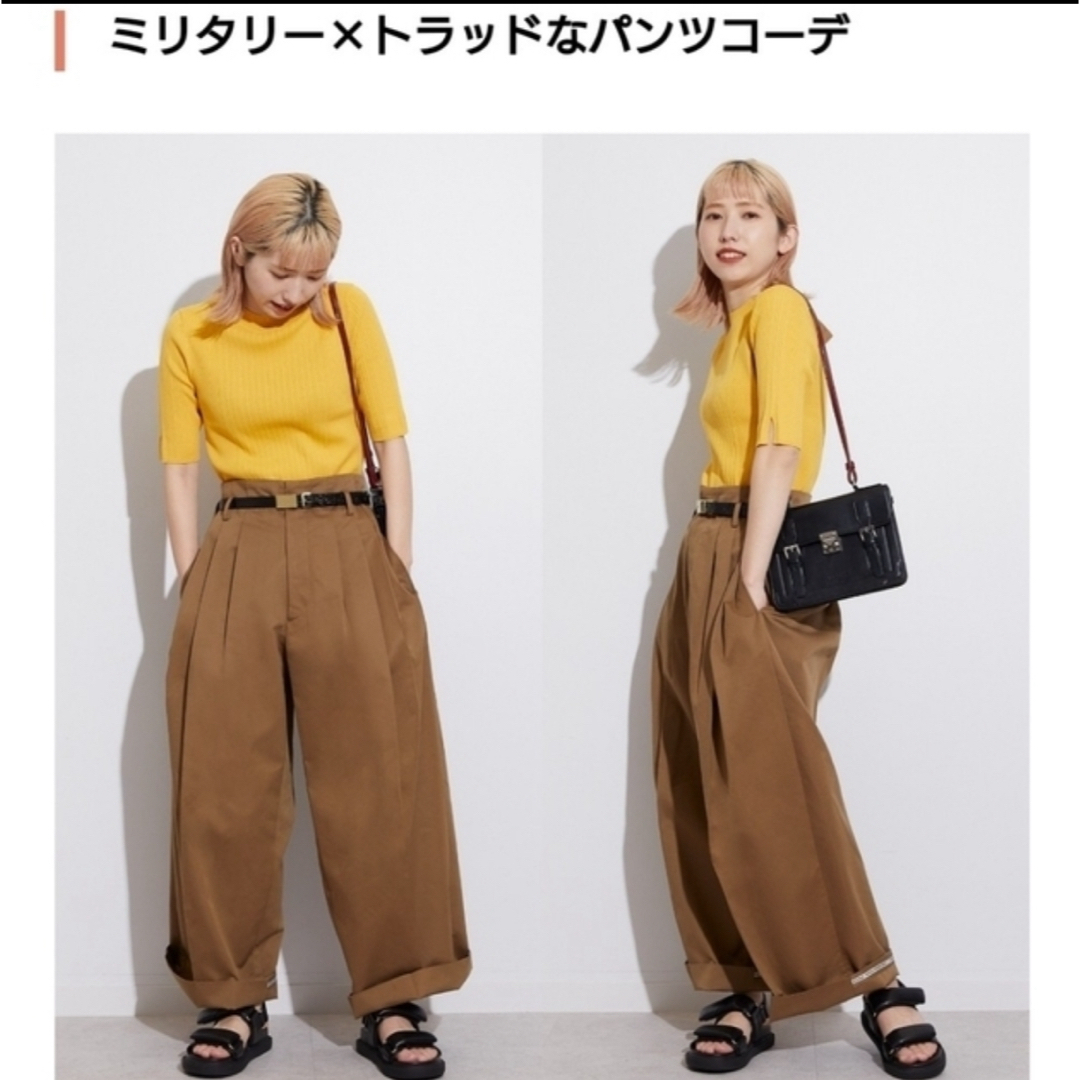 beautifulpeople　タックワイドパンツ　36 レディース