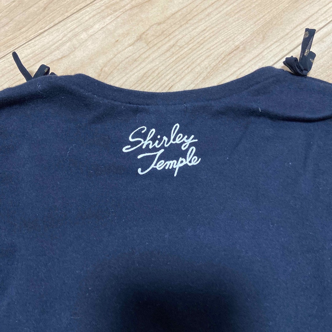 Shirley Temple(シャーリーテンプル)のシャーリーテンプル　ブラック　Tシャツ　カットソー　160 キッズ/ベビー/マタニティのキッズ服女の子用(90cm~)(Tシャツ/カットソー)の商品写真